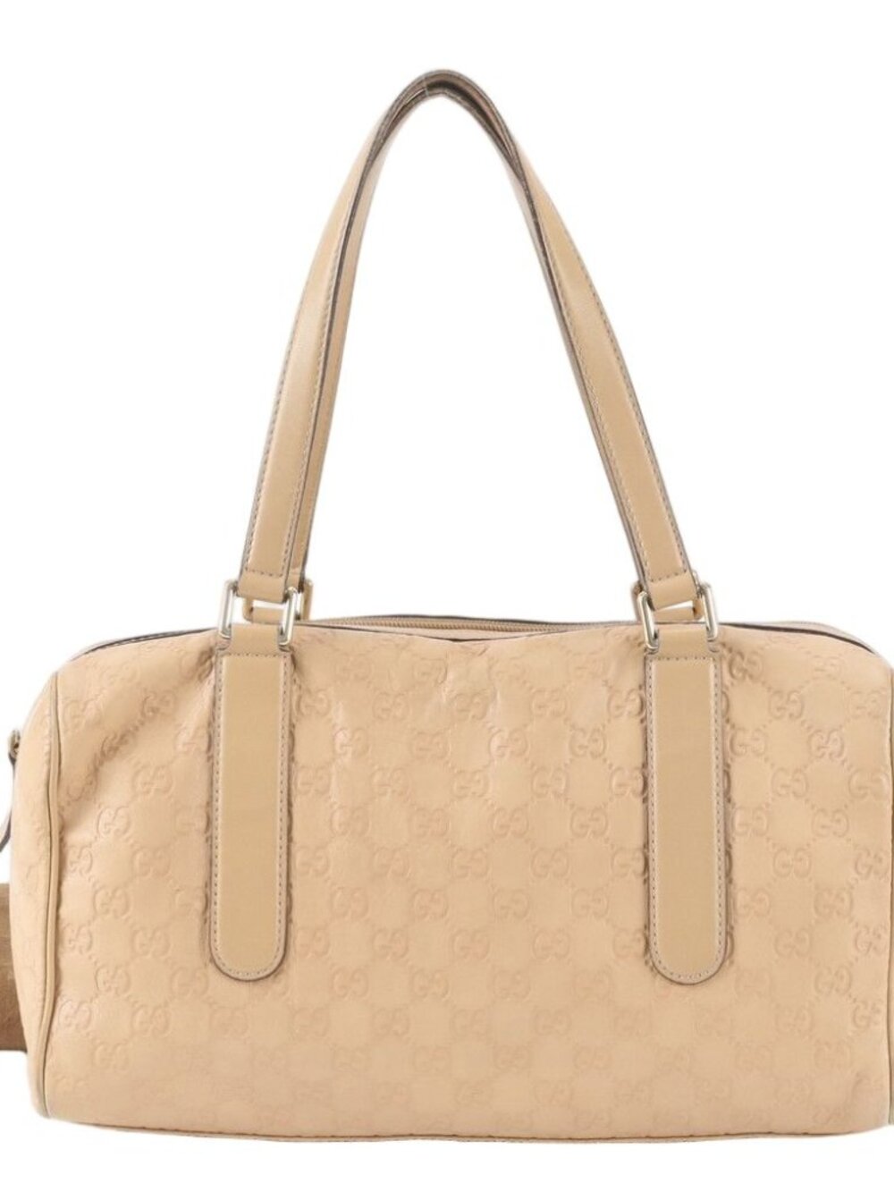 Gucci Guccissima Leather Tote Shoulder Hand Beige